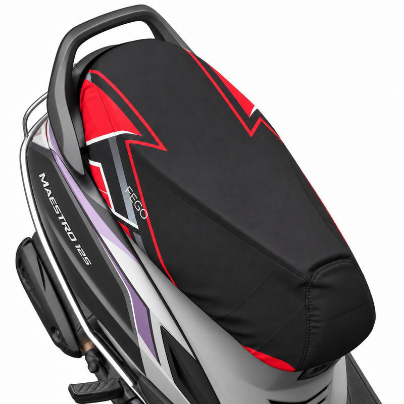 FEGO Pulse Printed Seat Cover for Hero Maestro Pit Stop