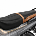 FEGO Cruise Seat Cover Cushion for Hero Passion Black/Tan