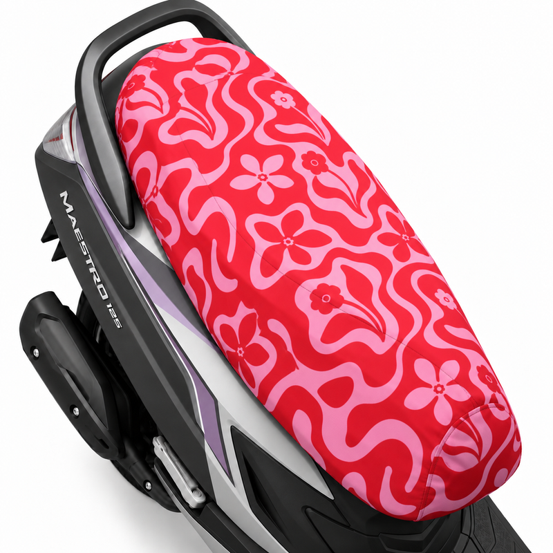 FEGO Pulse Printed Seat Cover for Hero Maestro Bloom