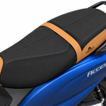 FEGO Cruise Seat Cover Cushion for Suzuki Access 125 Black/Tan
