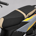 FEGO Cruise Seat Cover Cushion for TVS Ntorq 125 Black/Beige
