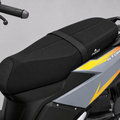 FEGO Cruise Seat Cover Cushion for TVS Ntorq 125 Black/Black