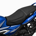 FEGO Cruise Seat Cover Cushion for Honda Shine 125 & CB Shine Black/Black