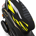 FEGO Pulse Printed Seat Cover for Yamaha Fascino