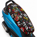 FEGO Pulse Printed Seat Cover for TVS Jupiter 110 Urban Pop