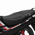 FEGO Cruise Seat Cover Cushion for Hero Splendor Black/Black