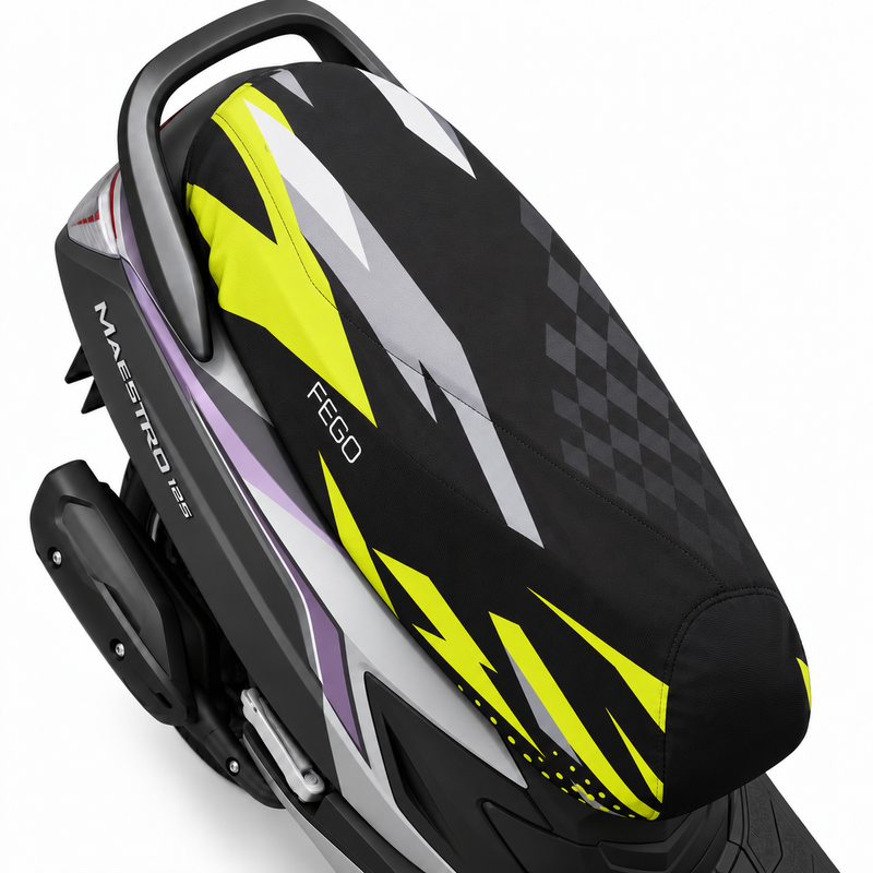 FEGO Pulse Printed Seat Cover for Hero Maestro Nitro Rush