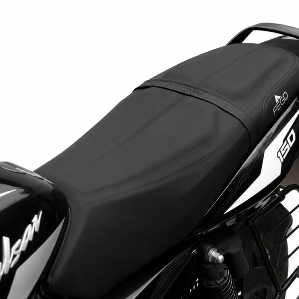 FEGO Cruise Seat Cover Cushion for Bajaj Pulsar 150 Black/Black