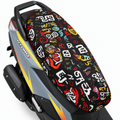 FEGO Pulse Printed Seat Cover for TVS Ntorq 125 Urban Pop